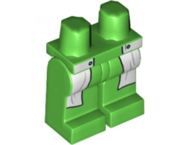 Hips and Legs with White Lab Coat Pattern (Doc Ock)