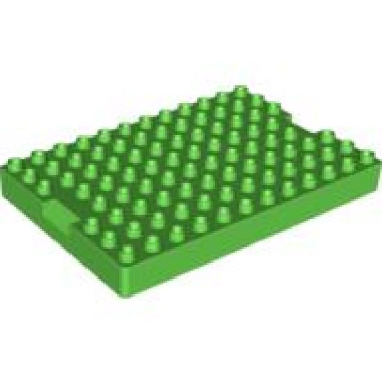 Duplo, Brick 8 x 12 with 1 x 2 Indentations on Ends (Container Top)