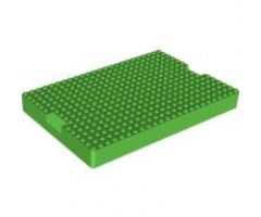 Brick, Modified 16 x 24 x 2 with 1 x 4 Indentations on Ends (Container Top)