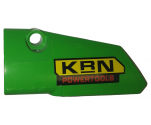 Technic, Panel Fairing # 3 Small Smooth Long, Side A with 'KRN POWERTOOLS' Pattern (Sticker) - Set 42039