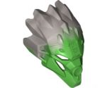 Bionicle, Kanohi Mask of Jungle (Unity) with Marbled Flat Silver Pattern