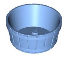 Container Barrel Half Large with Axle Hole