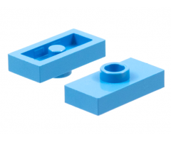 Plate, Modified 1 x 2 with 1 Stud without Groove (Jumper)