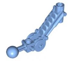 Bionicle Ball Joint 5 x 7 Arm with dual axle hole at 90 degrees