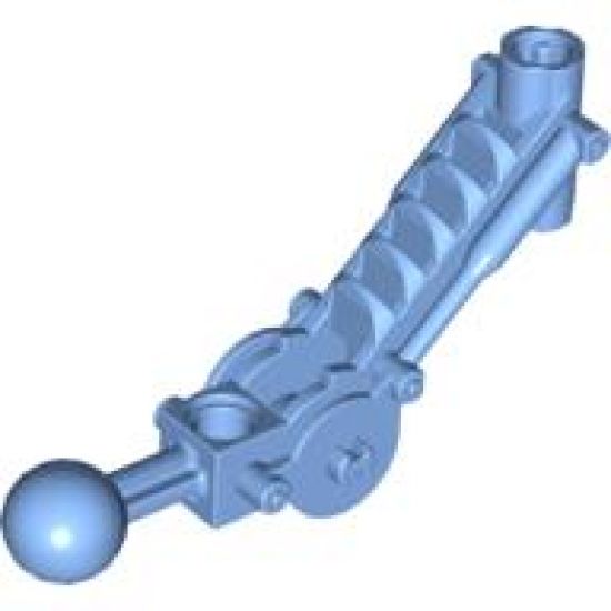 Bionicle Ball Joint 5 x 7 Arm with dual axle hole at 90 degrees