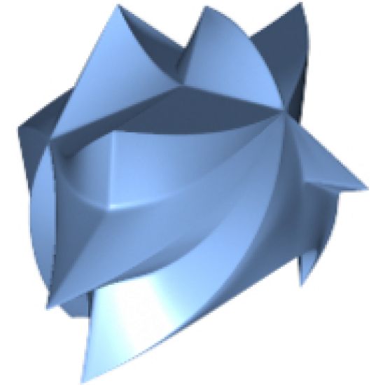 Minifigure, Hair Angular Swept Sideways