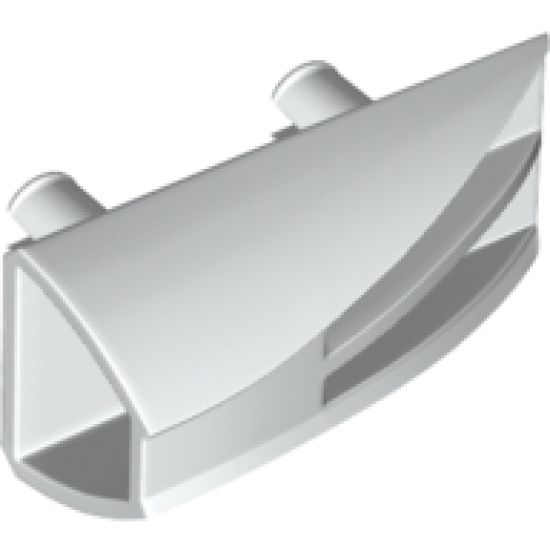 Vehicle Fairing 1 x 4 Side Flaring Intake with Two Pins