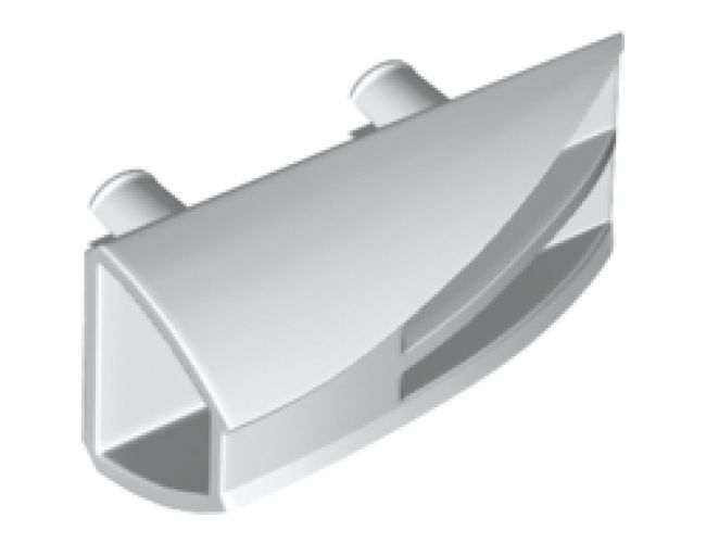 Vehicle Fairing 1 x 4 Side Flaring Intake with Two Pins