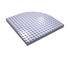 Brick, Round Corner 16 x 16