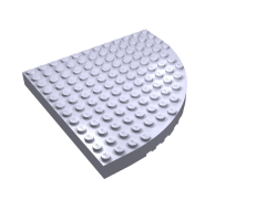 Brick, Round Corner 12 x 12