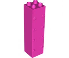 Duplo, Building Wall 2 x 2 x 6 with Drawer Slots and 8 Hinges
