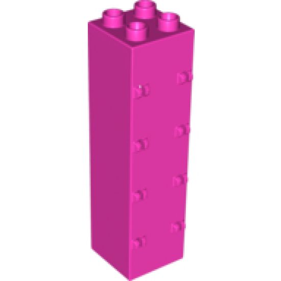 Duplo, Building Wall 2 x 2 x 6 with Drawer Slots and 8 Hinges