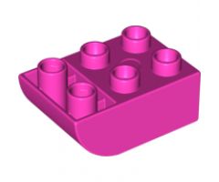 Duplo, Brick 2 x 3 with Curved Bottom