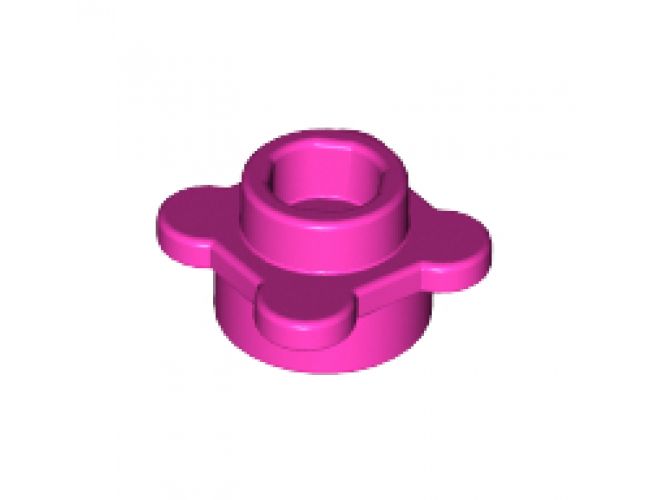 Plate, Round 1 x 1 with Flower Edge (4 Knobs / Petals)