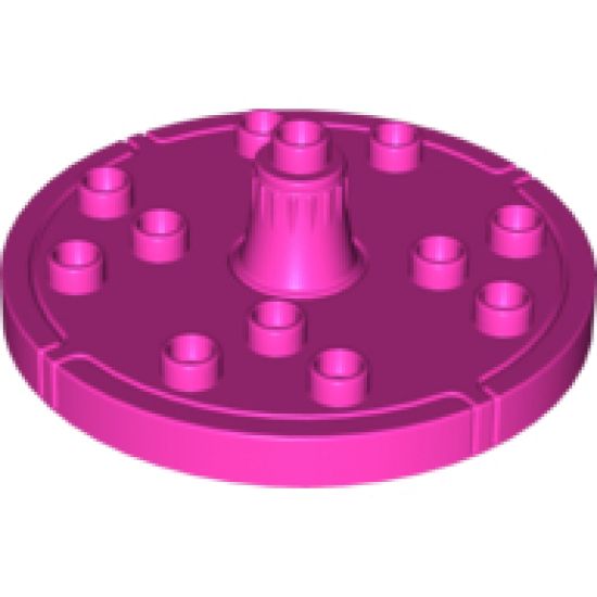 Duplo Merry-Go-Round Small with Pearl Gold Rim Pattern