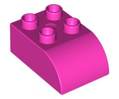Duplo, Brick 2 x 3 with Curved Top