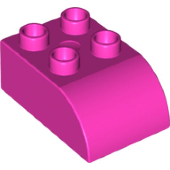 Duplo, Brick 2 x 3 with Curved Top