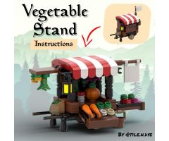 Medieval Vegetable Stand