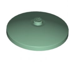 Dish 4 x 4 Inverted (Radar) with Solid Stud