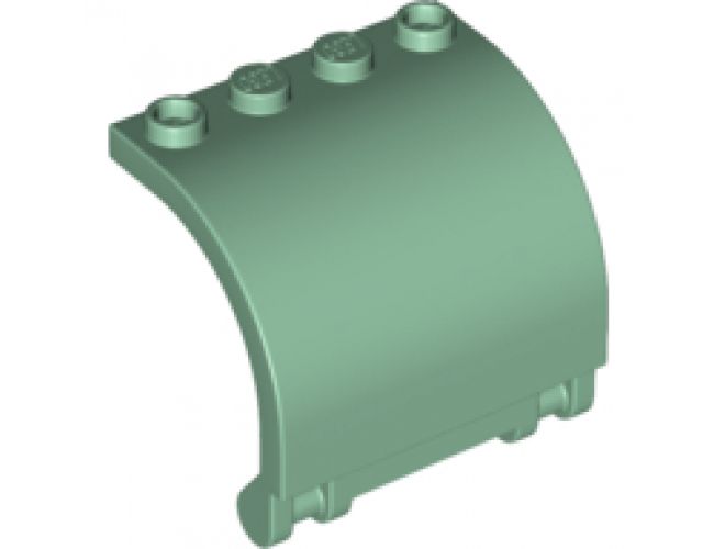Panel 3 x 4 x 3 Curved with Double Clip Hinge