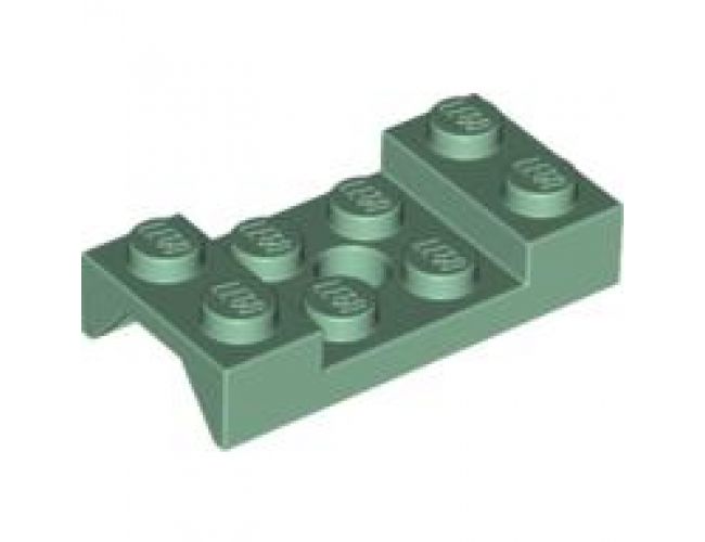 Vehicle, Mudguard 2 x 4 with Arch Studded with Hole