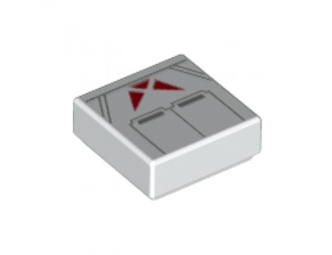 Tile 1 x 1 with SW First Order Jet Pack Pattern