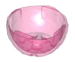 Container Faceted 4 x 4 x 1 2/3, Alien Pod Section