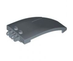 Windscreen 8 x 4 x 2 Curved Taper with Locking Dual 2 Fingers