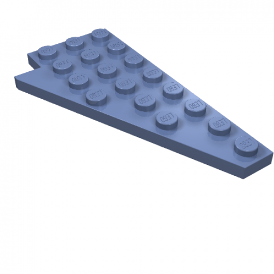 Wedge, Plate 8 x 4 Wing Right