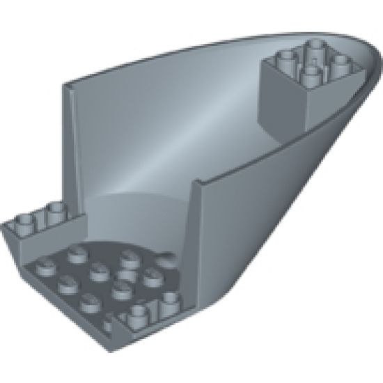 Aircraft Fuselage Curved Aft Section 6 x 10 Bottom