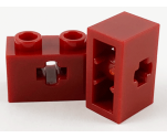 Technic, Brick 1 x 2 with Axle Hole (+ Shape) and Inside Side Supports