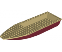 Boat Hull Unitary 28 x 8 Base with Tan Boat Hull Unitary 28 x 8 Top (92710 / 92711)