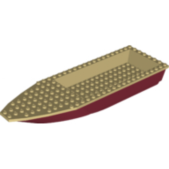 Boat Hull Unitary 28 x 8 Base with Tan Boat Hull Unitary 28 x 8 Top (92710 / 92711)