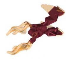 Bionicle Weapon Fire Claw with Marbled Trans-Orange Pattern