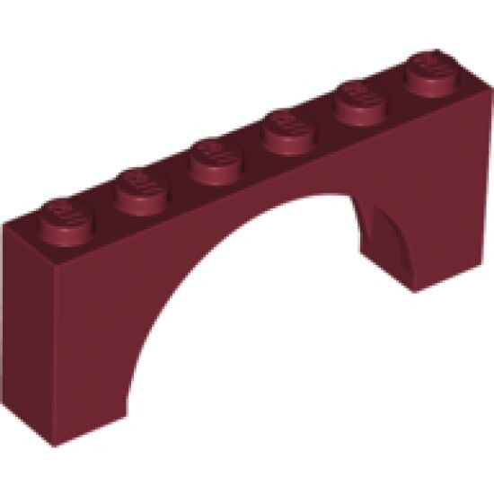 Arch 1 x 6 x 2 - Medium Thick Top without Reinforced Underside