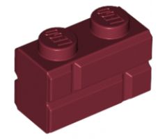 Brick, Modified 1 x 2 with Masonry Profile