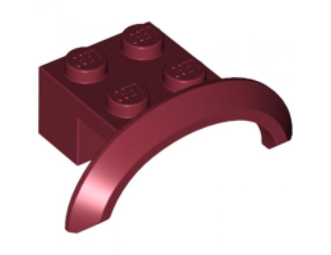 Vehicle, Mudguard 4 x 2 1/2 x 1 with Arch Round