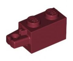 Hinge Brick 1 x 2 Locking with 1 Finger Horizontal End