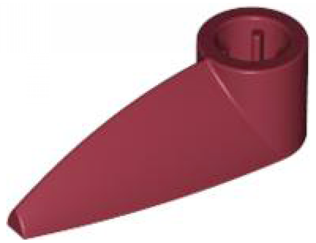 Bionicle 1 x 3 Tooth with Axle Hole