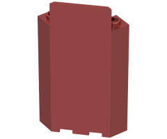 Panel 3 x 3 x 6 Corner Wall without Bottom Indentations