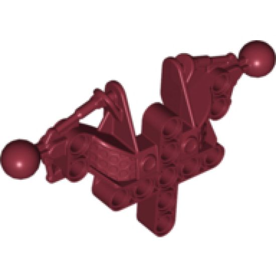 Bionicle Toa Inika Upper Torso / Shoulders Section