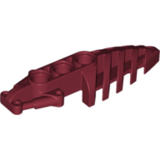 Bionicle Foot Visorak with 3 Pin Holes