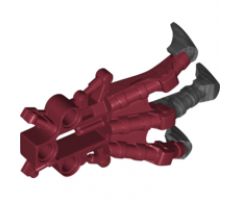 Bionicle Foot Piraka Clawed with Pearl Dark Gray Talons