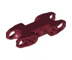 Technic, Axle and Pin Connector 2 x 5 with 2 Ball Joint Sockets, Closed Sides, Open Axle Holes
