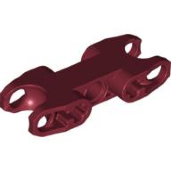 Technic, Axle and Pin Connector 2 x 5 with 2 Ball Joint Sockets, Closed Sides, Open Axle Holes
