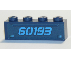 Brick 1 x 4 with '60193' Pattern (Sticker) - Set 60193