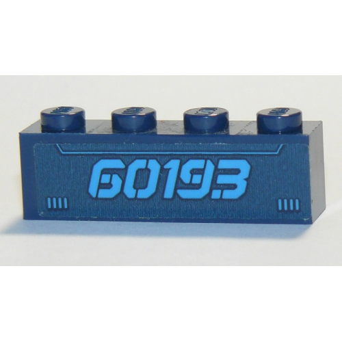 Brick 1 x 4 with '60193' Pattern (Sticker) - Set 60193