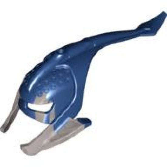 Bionicle, Kanohi Mask Kiina with Marbled Flat Silver Pattern