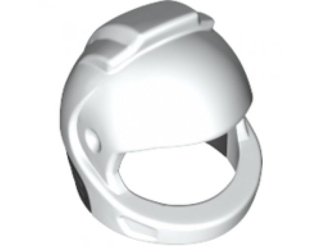 Minifigure, Headgear Helmet Space, City Astronaut with Black Neck Base Pattern