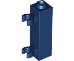 Brick, Modified 1 x 1 x 3 with 2 Clips (Vertical Grip) - Hollow Stud